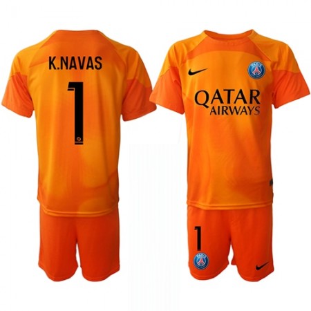 Camiseta de fútbol Paris Saint Germain Keylor Navas 1 Portero Niño 2ª equipación 2022/23 Camiseta de fútbol Paris Saint Germain Keylor Navas 1 Portero Niño 2ª equipación 2022/23